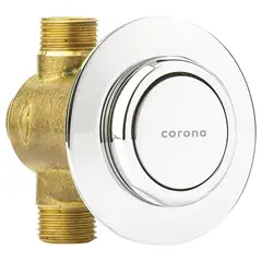 CORONA - Válvula Temporizada para Urinario Empotrada Push