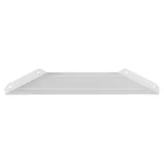 DUCASSE - Soporte lateral para repisa acero 5 cm blanco