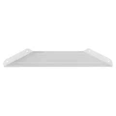 DUCASSE - Soporte lateral para repisa acero 7 cm blanco