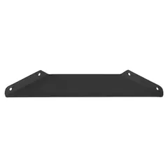 DUCASSE - Soporte lateral para repisa acero 7 cm negro