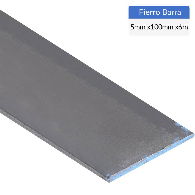 Fierro Plano Acero 5x100 mm 6 m