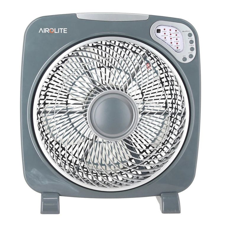Ventilador Box 12" Piso Inox