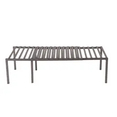 JUST HOME COLLECTION - Repisa para cocina 40x24x14 cm acero