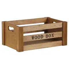 HOMY - Caja Decorativa 25.2x10.8x Natural