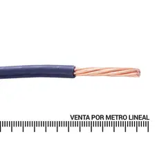 MADECO - Cable Eléctrico THHN 1x10AWG/6MM2 Azul