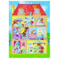 MURESCO - Papel Fotomural 4 Paneles Casa Muñecas 427 4,6 m2