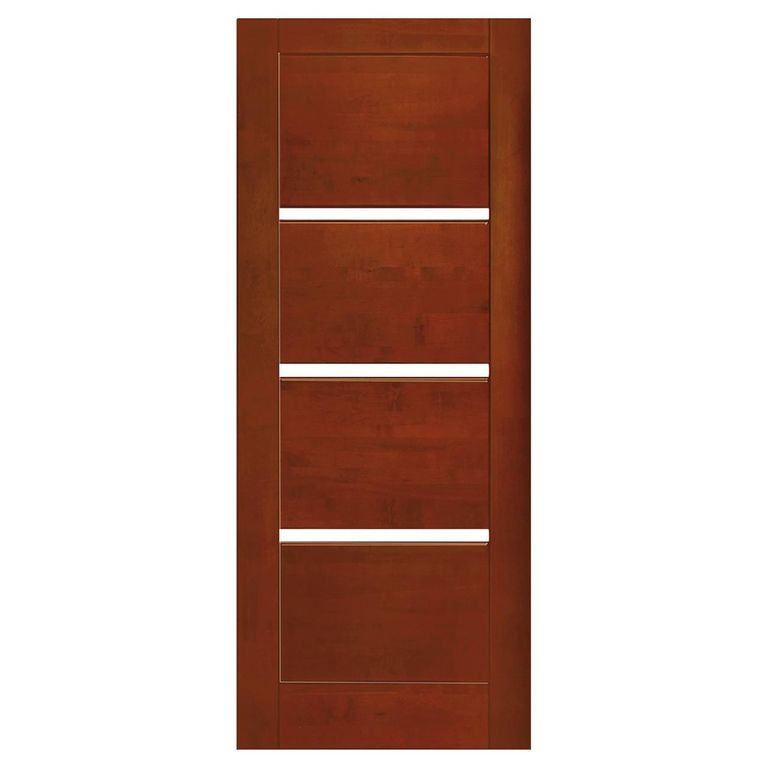 Puerta Exterior Madera de lenga Moderna Venice Natural