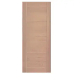 IGNISTERRA - Puerta Exterior Madera de lenga Moderna Livorno Natural