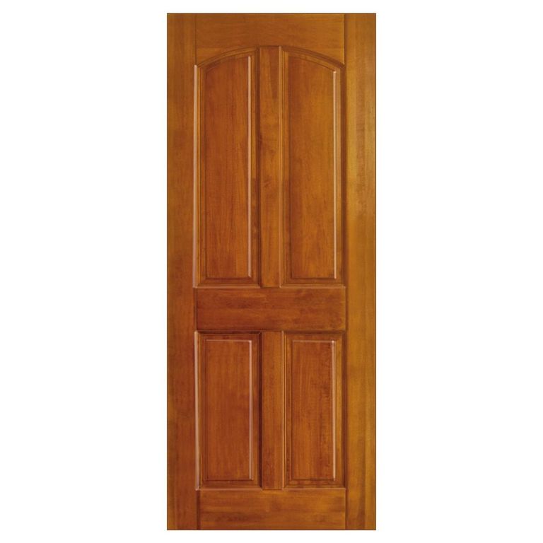 Puerta Exterior Madera de lenga Clásica Virginia Natural
