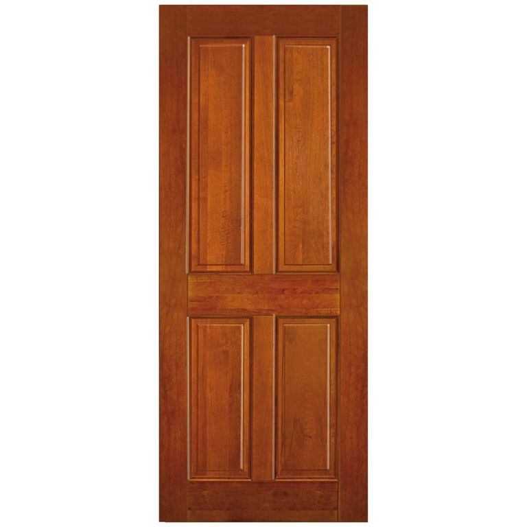 Puerta Exterior Madera de lenga Clásica Oxford Natural