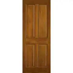 IGNISTERRA - Puerta Exterior Madera de lenga Clásica Oxford Natural