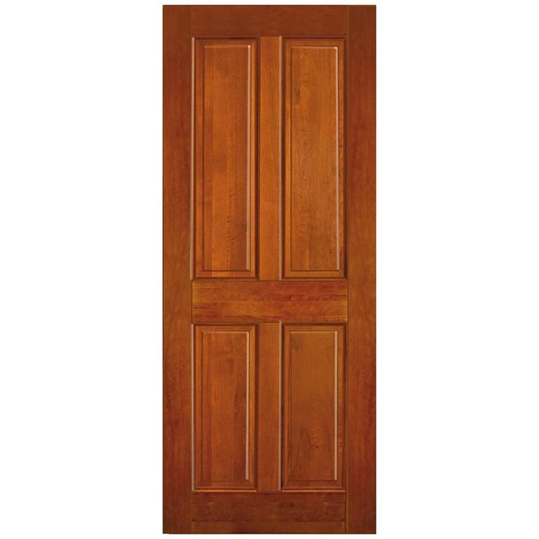 Puerta Exterior Madera de lenga Clásica Oxford Natural