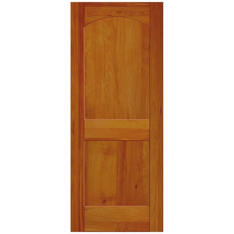 Puerta Exterior Madera de lenga Campestre Milano Natural