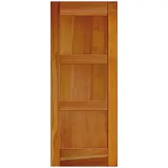 IGNISTERRA - Puerta Exterior Madera de lenga Campestre Genova Natural