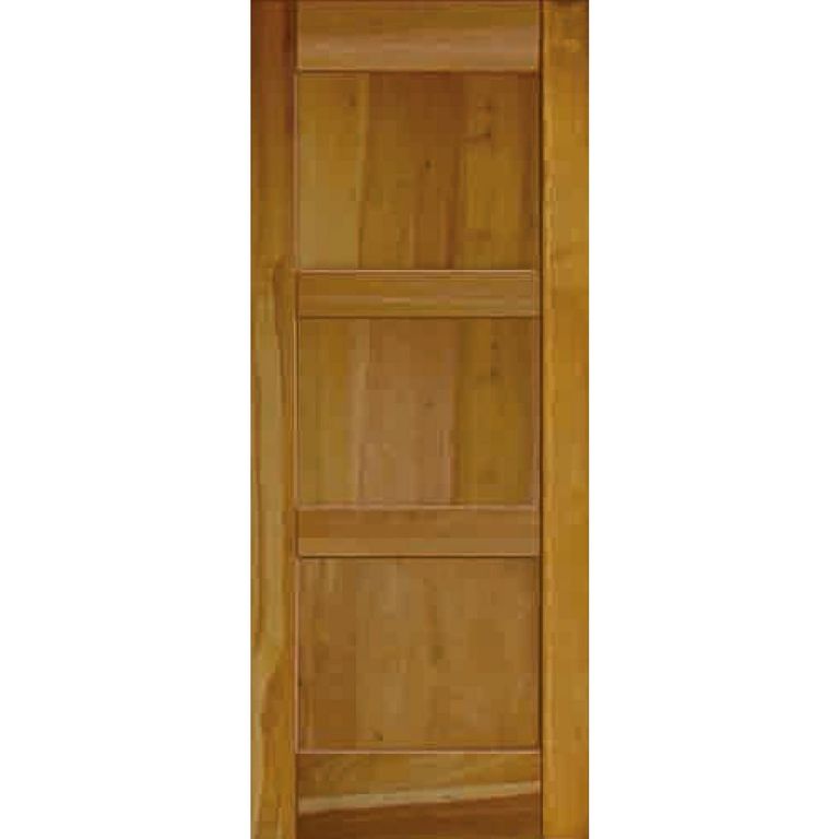 Puerta Exterior Madera de lenga Campestre Genova Natural