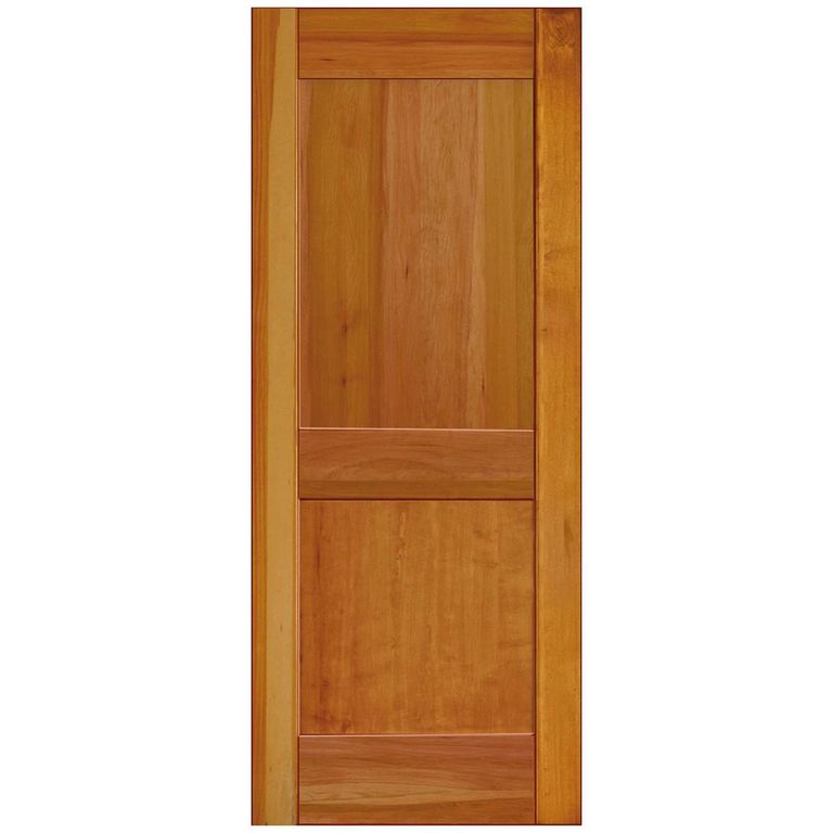Puerta Exterior Madera de lenga Campestre Florencia Natural