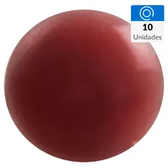 RH - Tapa soberbio chica para tornillo 10 unidades caramelo