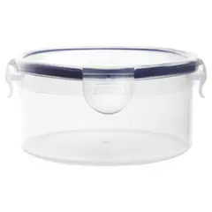 JUST HOME COLLECTION - Contenedor de Alimentos Redondo Plástico 600 ml