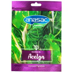 ANASAC - Semilla Acelga 5 gr Sachet