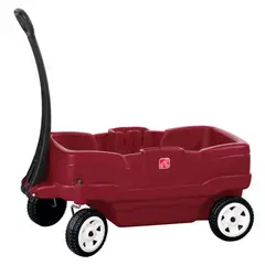STEP 2 - Carro de Arrastre Negro/rojo Desde 2 años