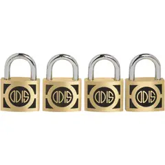ODIS - Set de candados forjados con llaves 40 mm