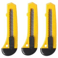 KARSON - Pack De Cuchillos Corte Manualidades 3 Unidades