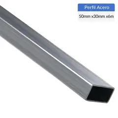 GENERICO - Perfil Rectangular Acero 50x30x3 mm 6 m