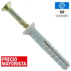 MAMUT - Tarugo clavo M5 30 mm 50 unidades