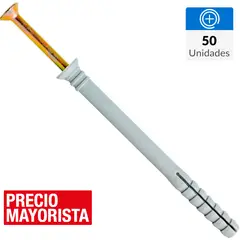 MAMUT - Tarugo clavo M6 80 mm 50 unidades