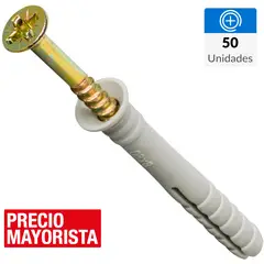 MAMUT - Tarugo clavo M8 65 mm 50 unidades