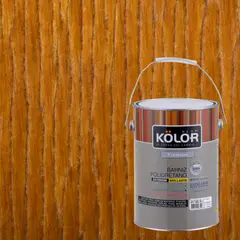KOLOR - Barniz Poliuretano Brillante 1 galón(es) Roble