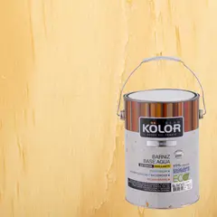 KOLOR - Barniz a Base de Agua Brillante 1 galón(es) Natural