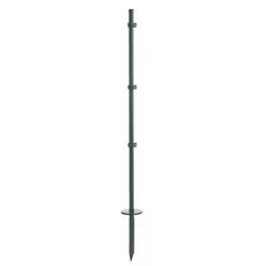 INCHALAM - Kit Poste Metálico Jardín 170 Cm Delimitador Espacios