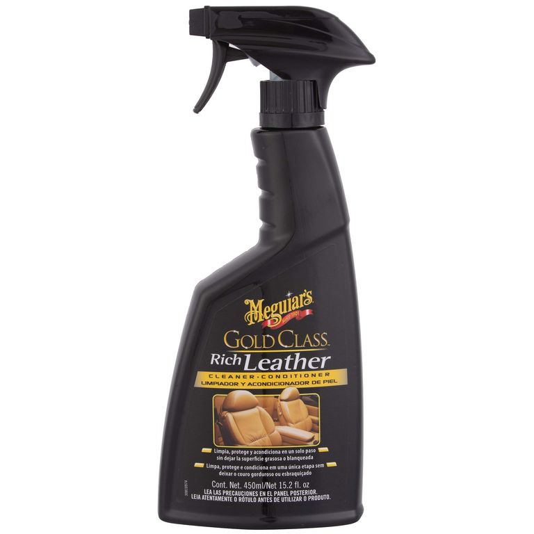 Renovador de Cuero Meguiars Gold Class Spray 450 ml Limpia y Acondiciona