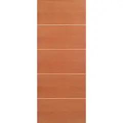 HOLZTEK - Puerta Milano Enchapada Mare Clara Natural