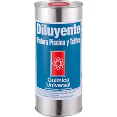 QUIMICA UNIVERSAL - Diluyente para pintura de piscinas 1 lt