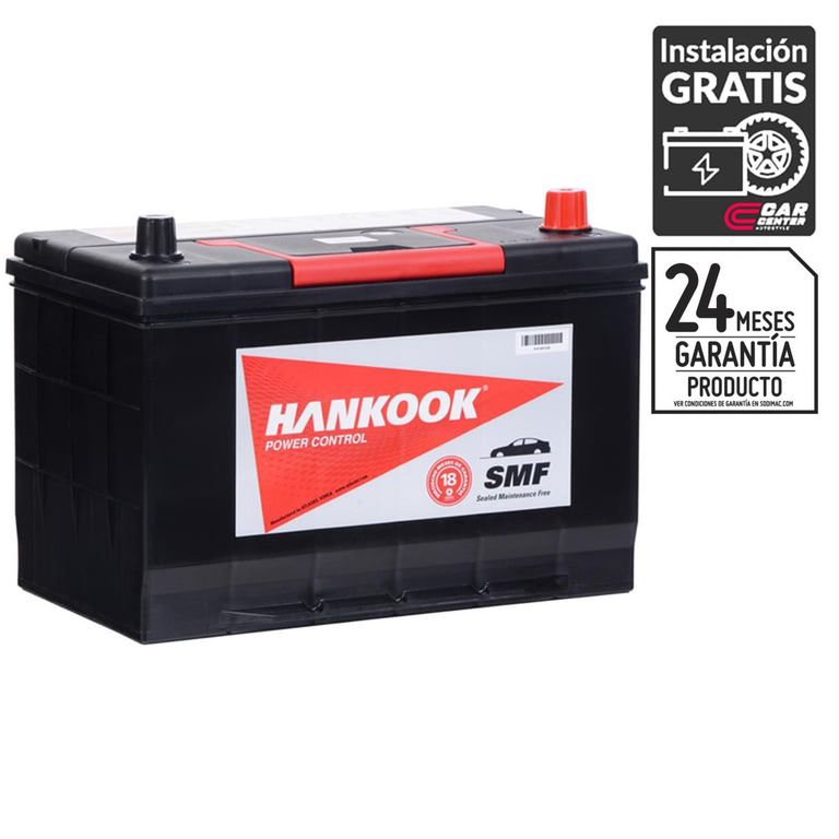 HANKOOK - Batería de Auto 90 Ah Positivo Derecho 750 CCA | Ofertitas