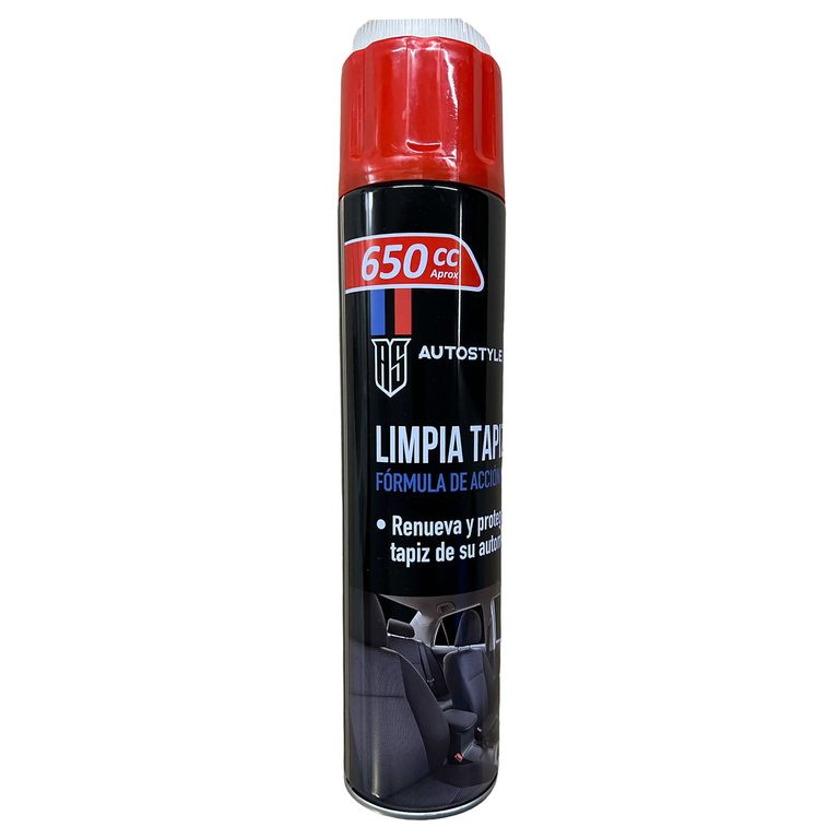 Limpia Tapiz Spray 650 ml para Auto con Cepillo Aplicador