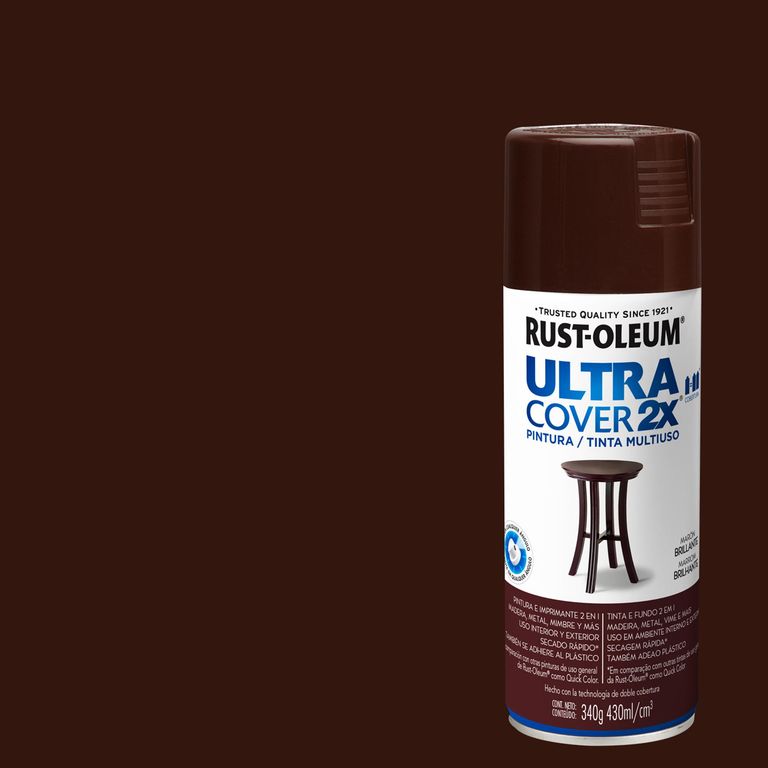 RUST OLEUM - Pintura Spray 0.43 l Brillante Marrón | Ofertitas