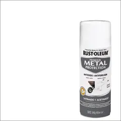 RUST OLEUM - Pintura anticorrosiva en spray satinado 340 gr blanco