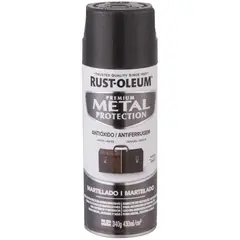 RUST OLEUM - Pintura Anticorrosiva en Spray Mate Negro 340 gr