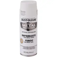 RUST OLEUM - Spray Anticorrosivo Stops-Rust Imprimante Blanco Mate 340 gr