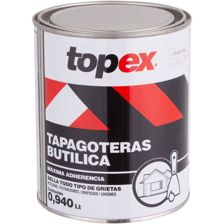Sellante butílica tapagoteras 1/4 gl