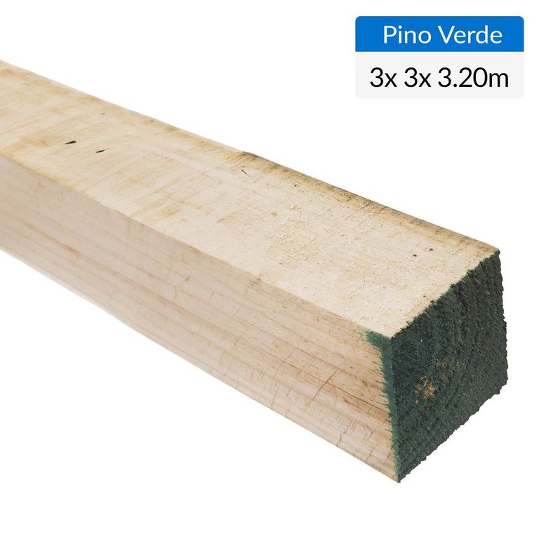 Pino Dimensionado Verde 3x3 3,2 m