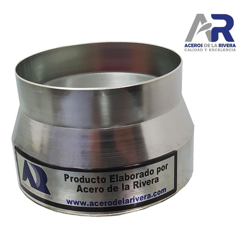 Reducción Galvanizada 4"- 4,5"