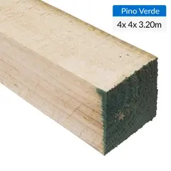 GENERICO - Pino Dimensionado Verde 4x4 3,2 m