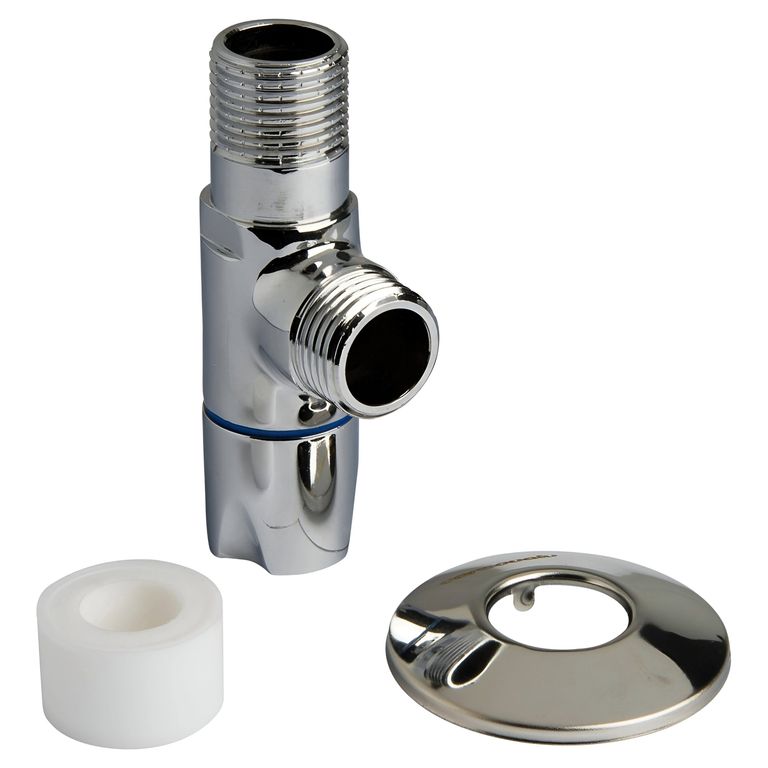 Llave Angular 1/ 2" Cierre Cerámico Para Baño Corsovalv