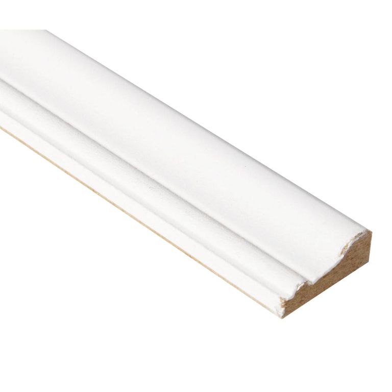 Pilastra MDF Blanco 12 mm 3x240 cm