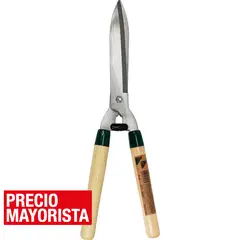 ERGO - Tijerón cortacesped mango de madera