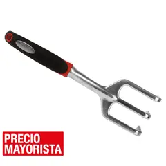 ERGO - Cultivador 12 cm de metal Plateado